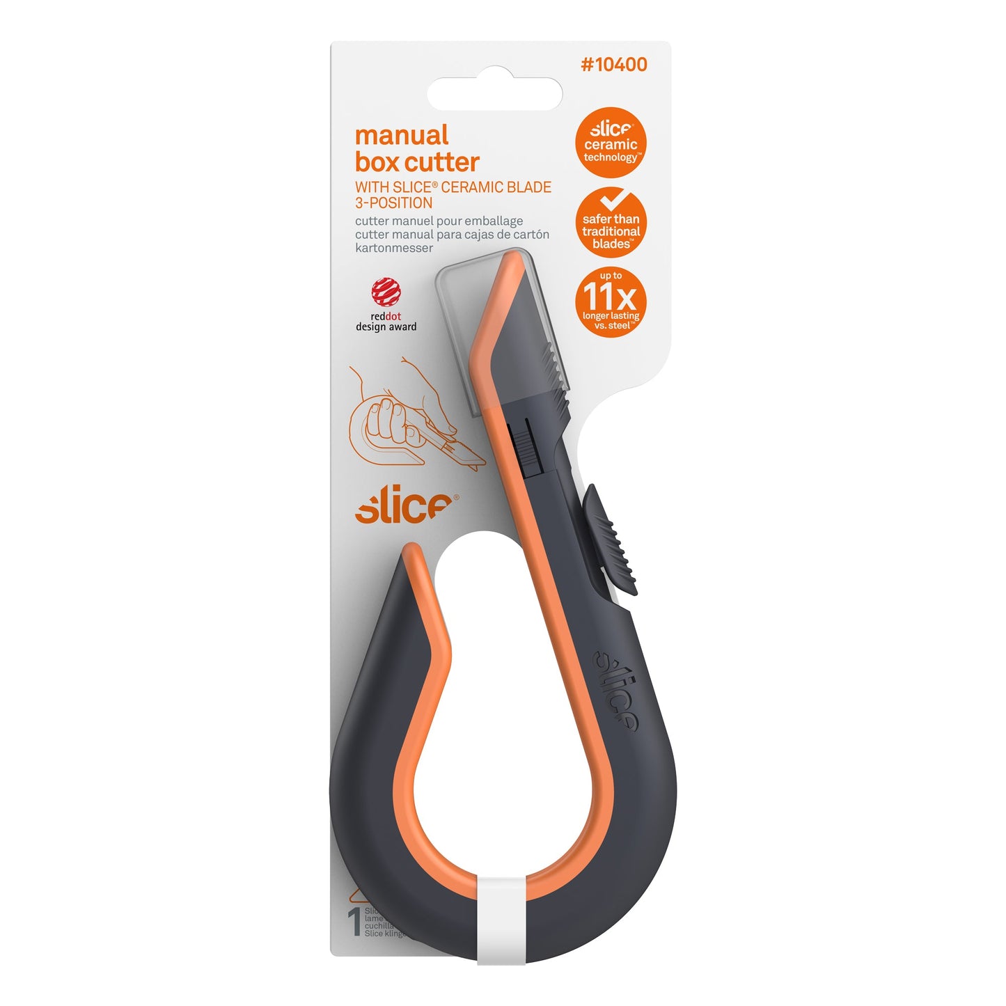Cutter manual para cajas de cartón